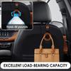 Gancio Multifunzione per Poggiatesta Sedile Auto Comodo Portatile Portabicchieri Pieghevole Organizer per Sedile Posteriore