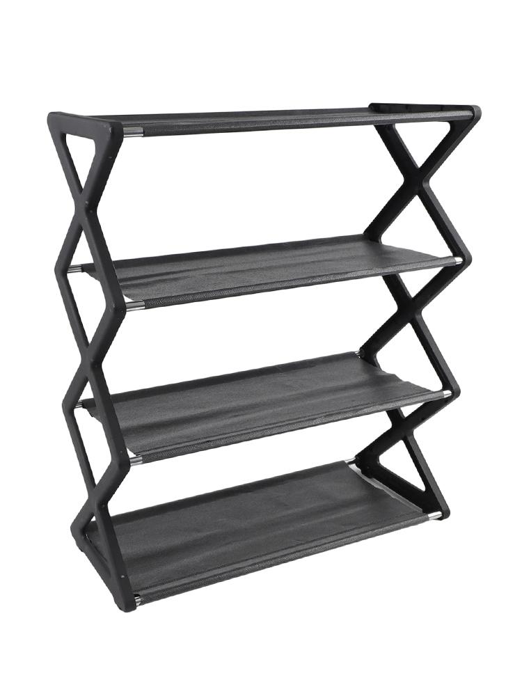 Ladder Shoe Rack X Shaped Easy Assembly Multi Layer Storage for Shoes
