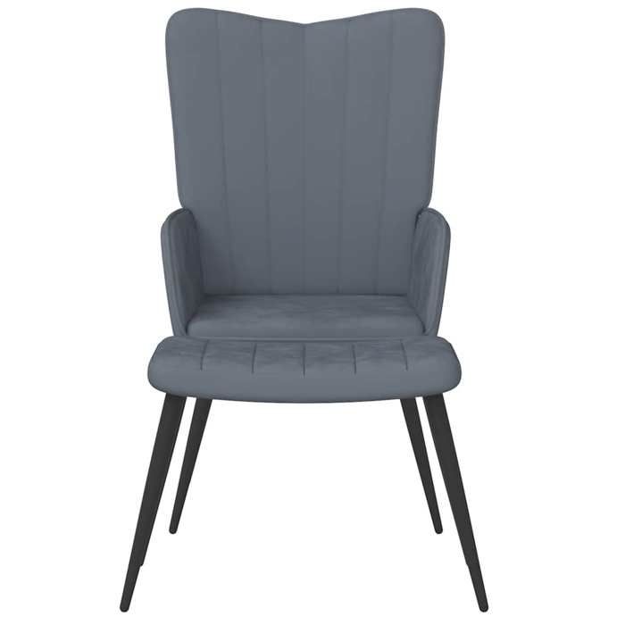 VidaXL Chaise de Relaxation avec Repose-pied Siège de Relaxation Chaise de Détente Fauteuil de Salon Salle de Séjour Salon 327689