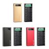 Caixa de Power Bank DIY Destacável 18650 Plana para Carregador de Bateria de Cabeça Externa para Estojo Micro/Telefone/Type-c Porta de Entrada Power Ban