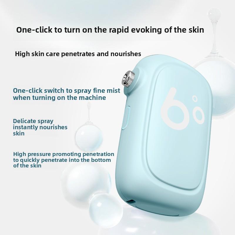 Hydration Oxygen Injection Instrument Beauty Instrument Household Facial Essence Introduction Instrument Oxygen Injection Handheld Spray Instrument