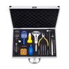 37-Piece Watch Repair Toolkit: Band Link Remover, Back Case Opener, Disassembly & Battery Replacement Tools
