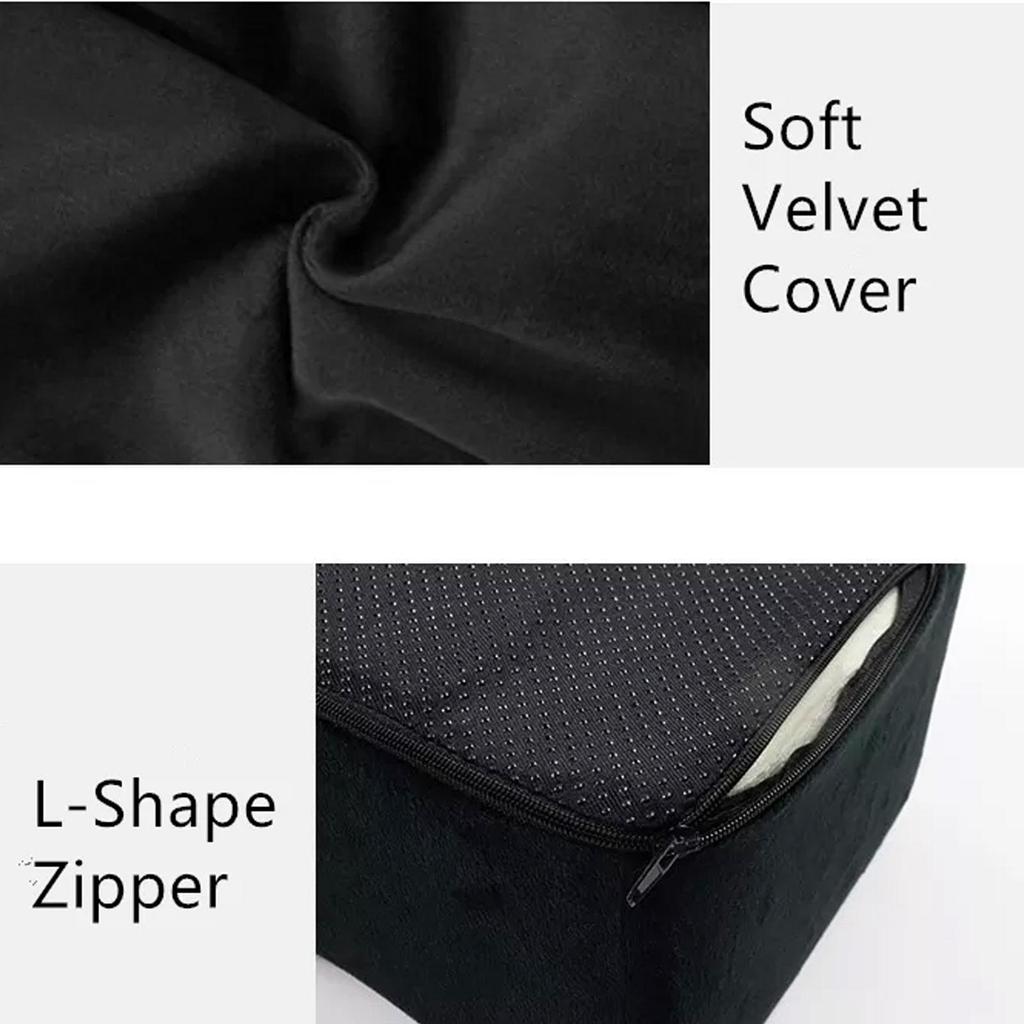 Gesäßkissen aus Schaumstoff, BBL-Kissen, Sitzpolster, Po-Lift-Kissen für Hämorrhoiden-Operationen, Erholung, Polster zur Schmerzlinderung bei Hüftgelenken