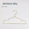 Luxury Gold Aluminum Baby Clothes Hanger - Small, Lightweight, Metal Rack for Children's Clothes