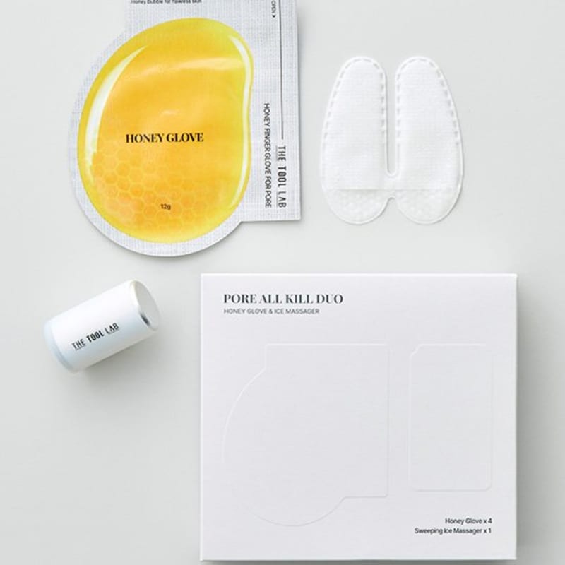THE TOOL LAB Pore All-Kill Duo Set (4 Pore Packs + Ice Massager)