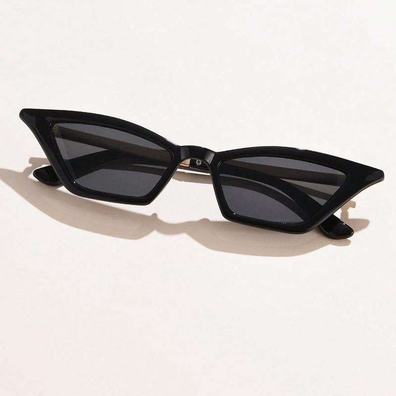 

1/3 шт. Женские треугольные солнцезащитные очки «кошачий глаз» класса люкс, маленькие солнцезащитные очки «кошачий глаз» с металлическим дизайном, защита от УФ-лучей, для вождения на открытом воздухе