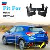 Front Rear 4pcs FOR Honda HRV Vezel 2015- Mudguard Fender Mud Flap Guards Splash Mudflaps Car Accessories Mudguards