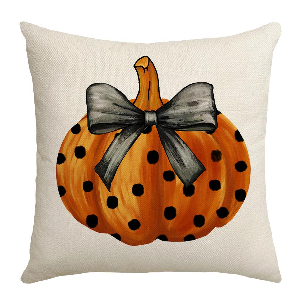 New Halloween Day of The Dead Decorative Pillowcase Cartoon Pumpkin Home Sofa Bedroom Pillowcase