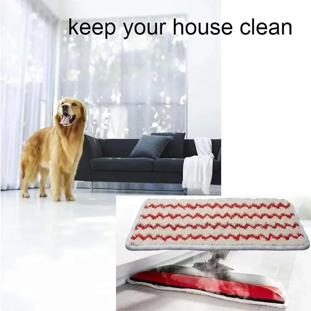 News Replaceable Washable Ultra-fine Fiber Pads Floor Washable Cover Compatible with Vileda Steam XXL Steam Cleaner 2025