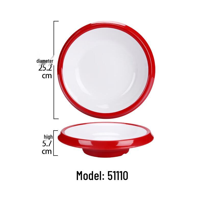 Melamine Canteen Dining Plate