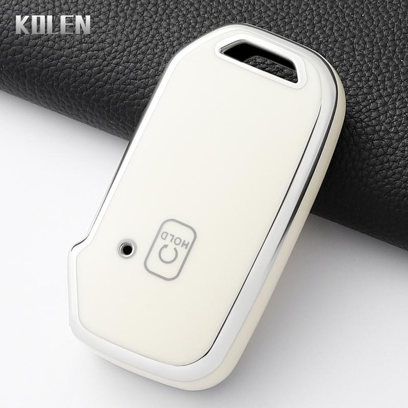 

For Kia Ceed Cerato Forte Niro Seltos Sorento Soul Sportage Telluride K5 Tpu Car Key Case Shell Fob Cover Keychain Keyless