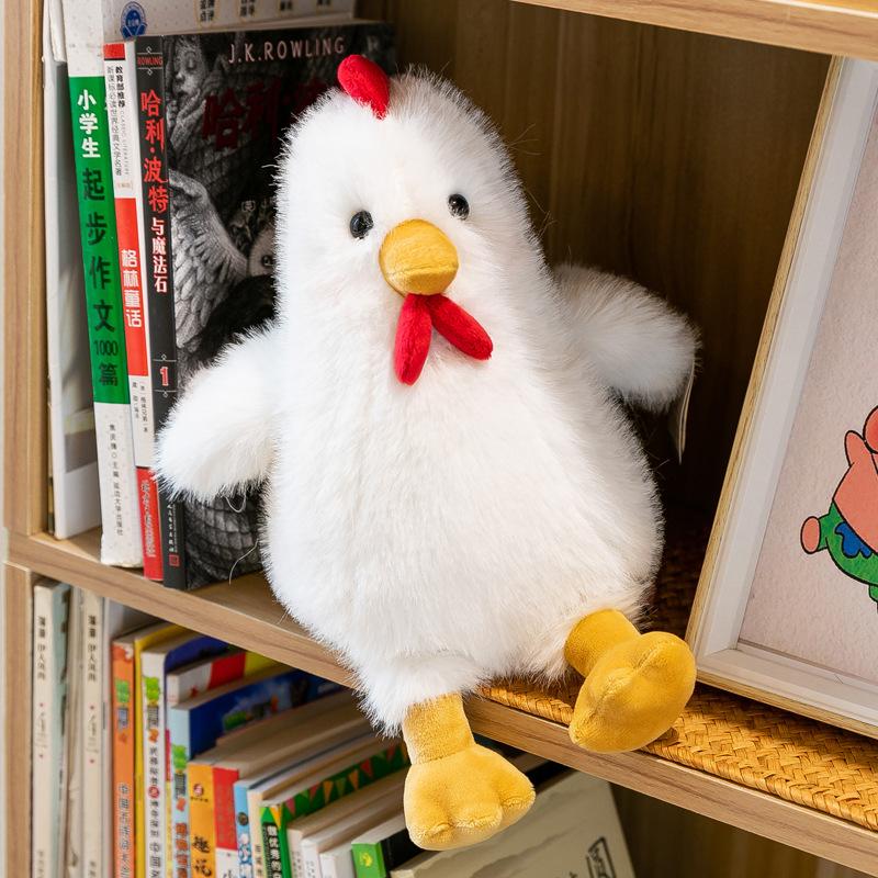 Mile Chicken Plush Toys Children's Sleeping Comfort Pillow Small Yellow Chicken Doll Home Decoration Event Gift
