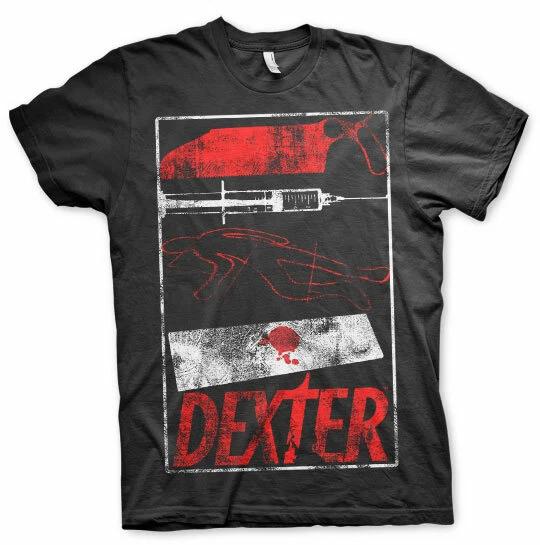 Officially Licensed Dexter Signs BIG & TALL 3XL, 4XL, 5XL Men s T-Shirt XL