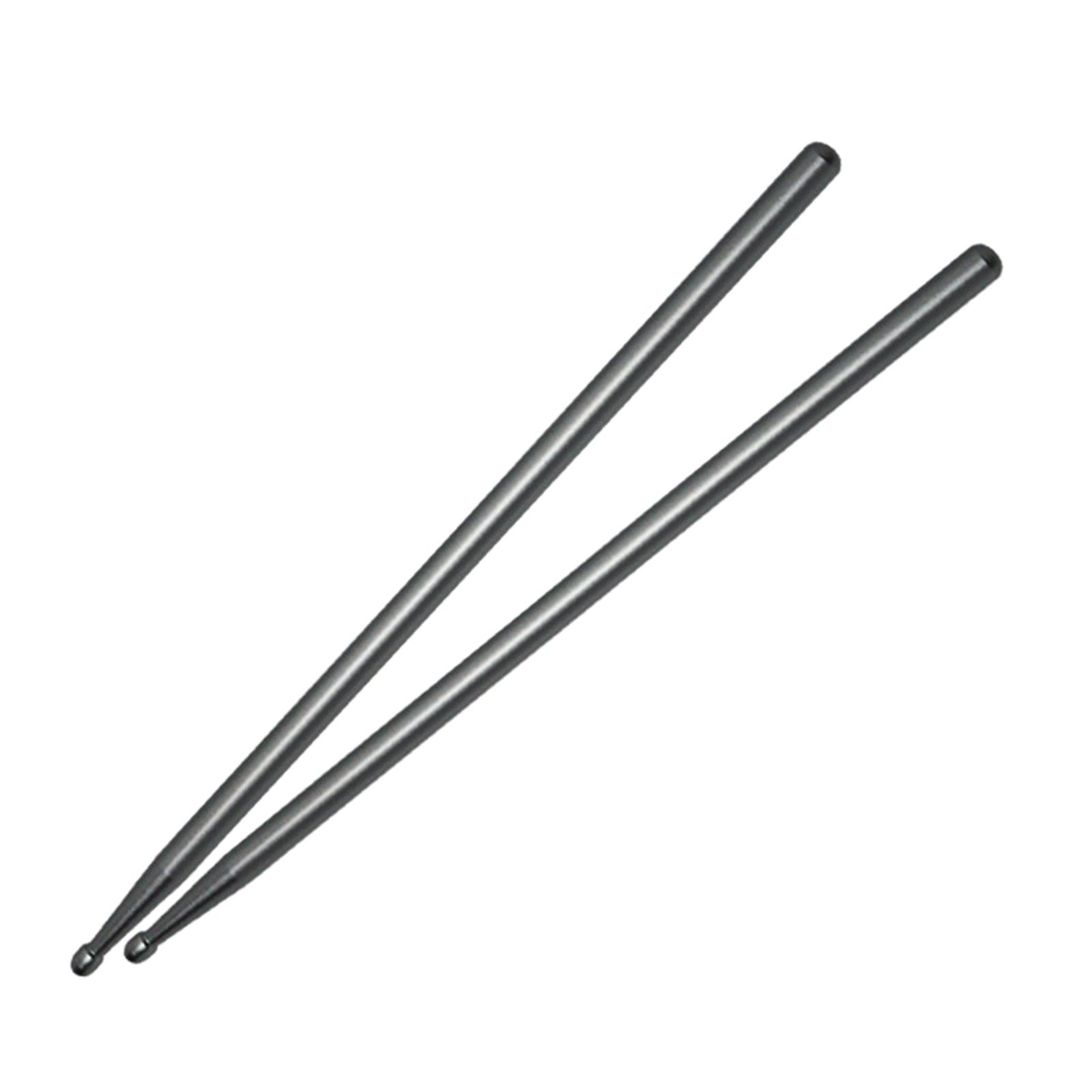 

1 Pair Aluminum Alloy Drum Sticks Nonslip Grip Durable Drumstick Nonslip Lightweight Drumsticks for Comfortable Playing