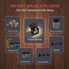 Creative Explosive Dice Magic Prop Easy Learning Trick Toy for Children Teens Party Game Close-Up Magic Stage Performance