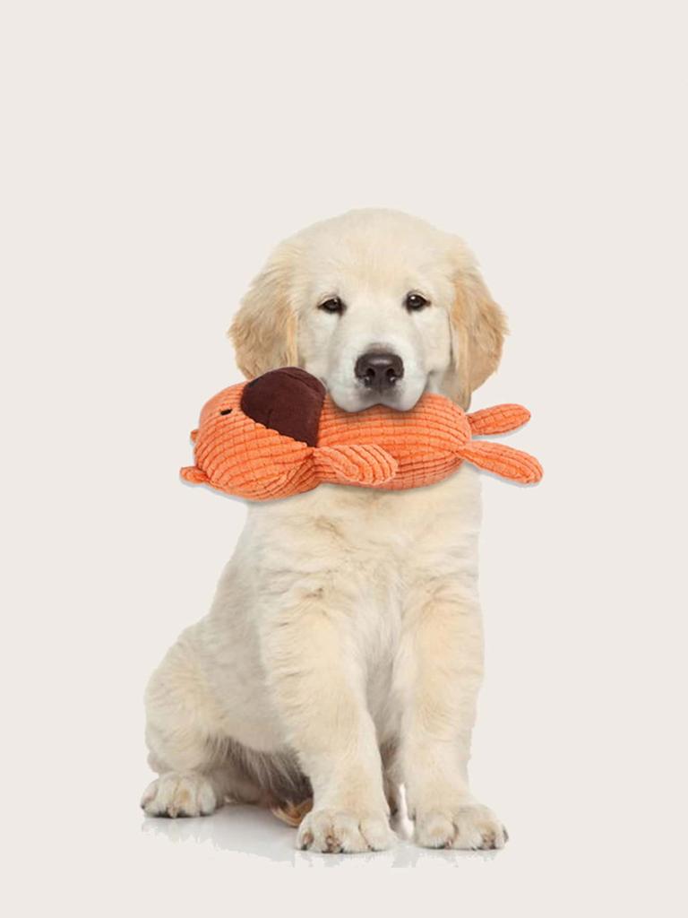 1 Stück - Tier-Design Haustier-Kauspielzeug aus Plüsch, bissfest und langlebig, geeignet für Hunde zur Interaktion und zum Spielen