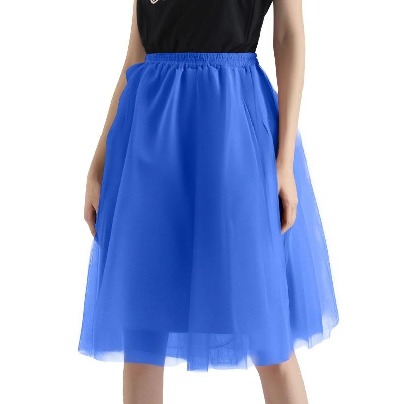 Tutu Skirt  Women Skirt Retro Party Tulle Ballet Rockabilly Petticoat Underskirt Dance Dress Cosplay Mesh Skirt