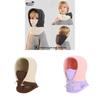 Childrens Plush Winter Hat With Neck Protector For Cold Weather Girls And Boys