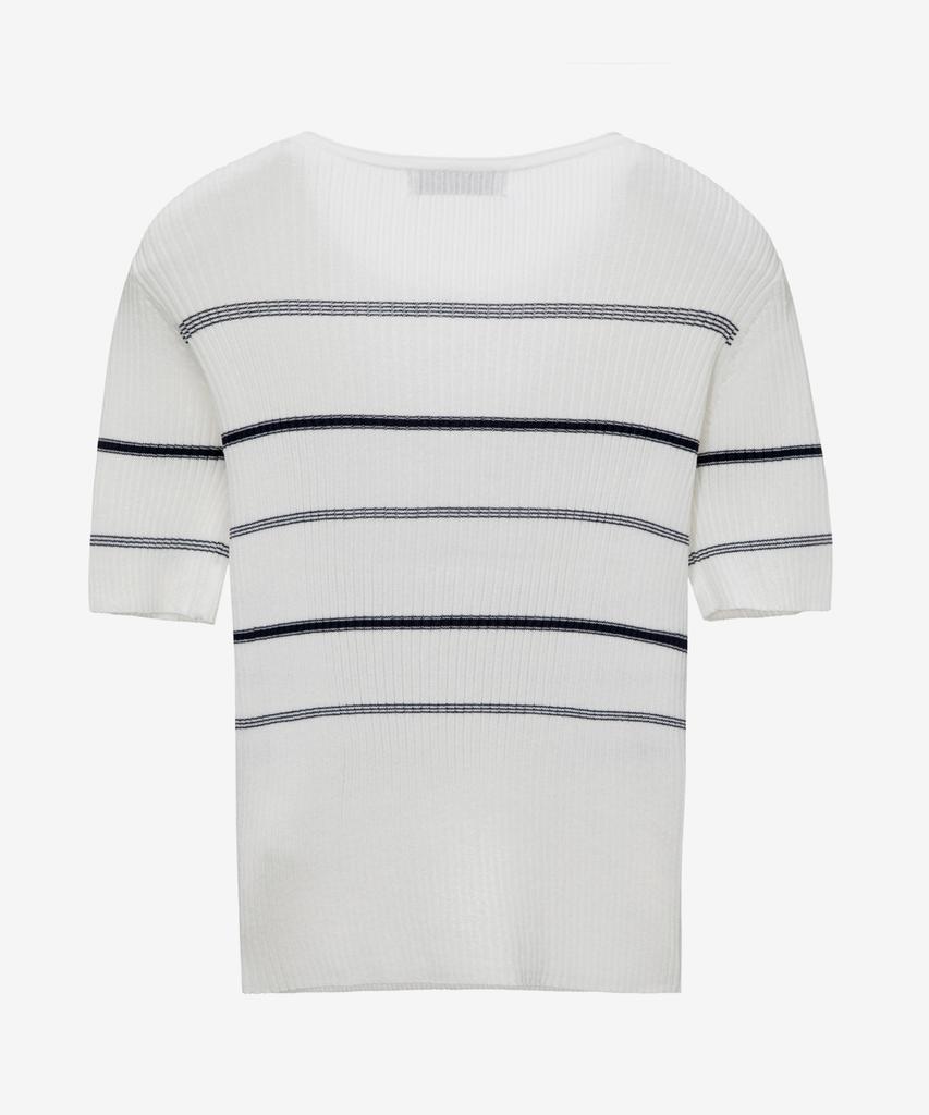 MIND BRIDGE WOMEN [W] Striped Layered Cardigan Knit