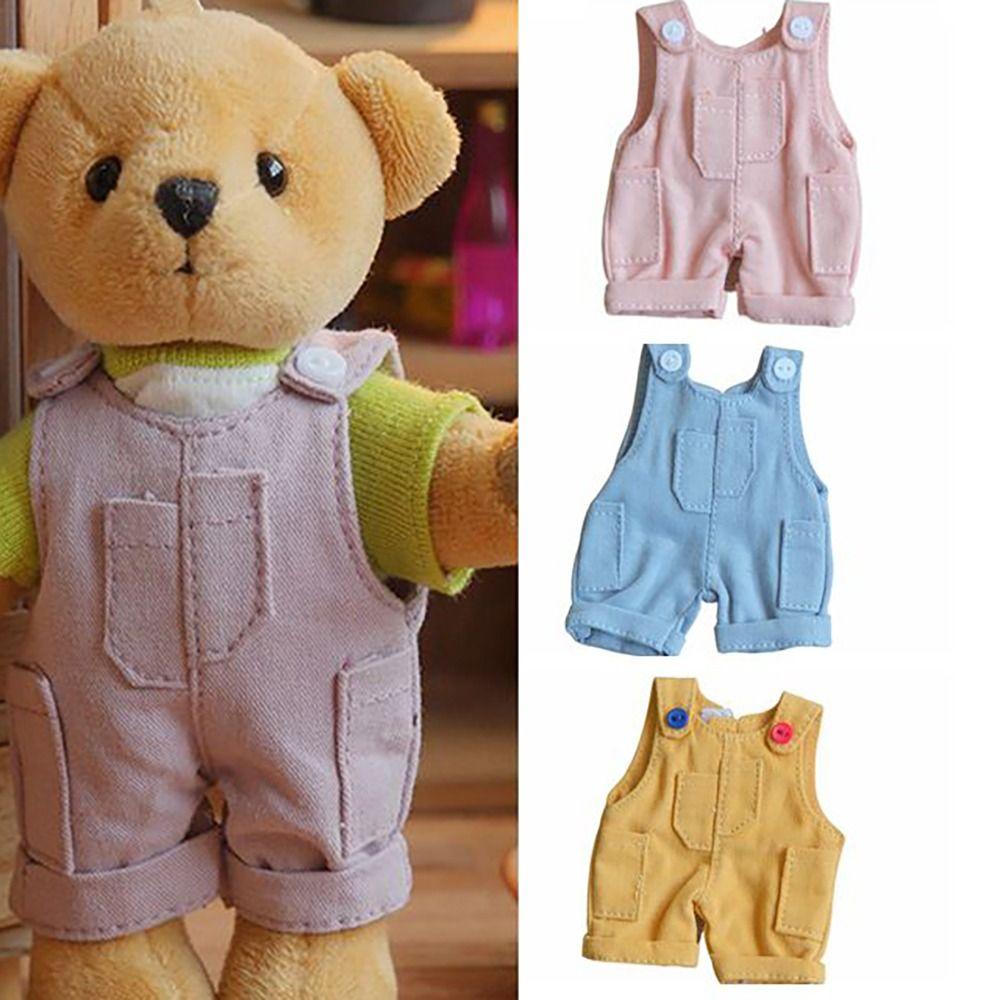 

Cute Doll Overall Multistyles Toy Outfit Cotton Doll Clothes 12cm Cotton Doll/1/12 BJD Dolls