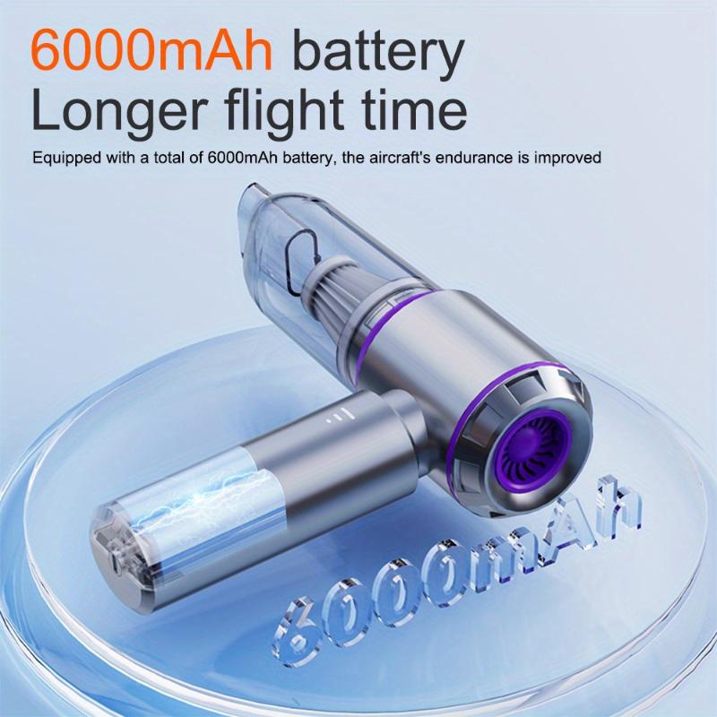 High Power Car Vacuum Cleaner Wireless Mini Handheld Strong Suction Cleaning Machine Brushless Motor Portable Air Duster for Car Home