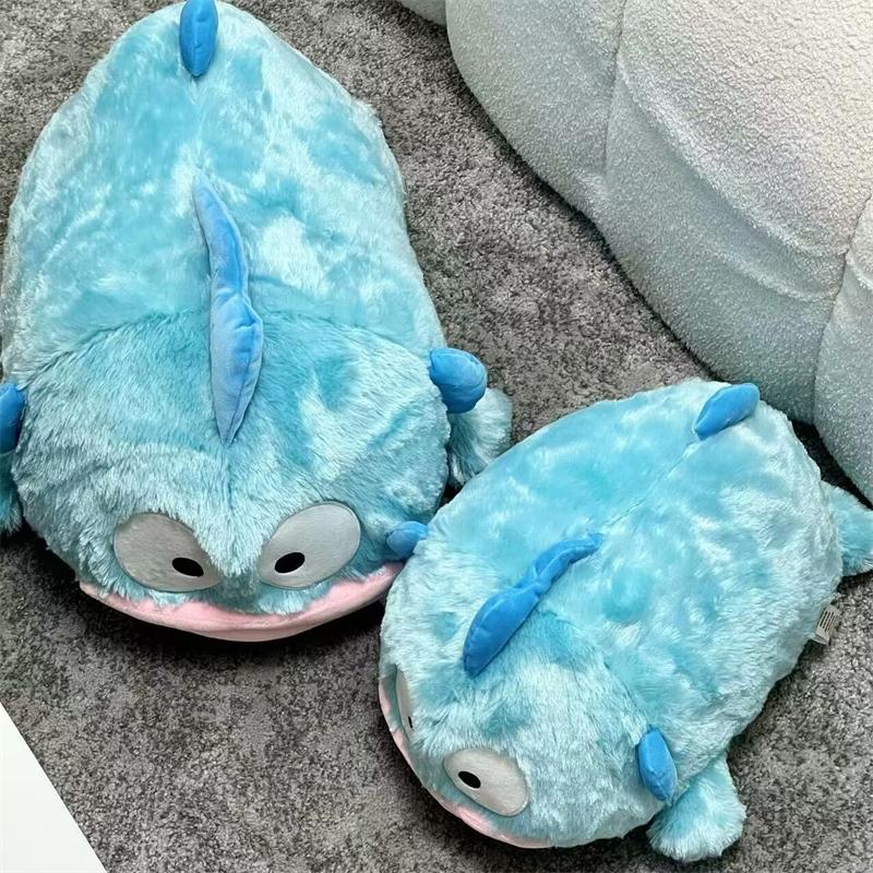 40/55cm Very Soft Hangyodon Plush Toy Cuddly Stuffed Anime Plushies Japanese Style Fish Throw Pillow Cushion Birthday Gifts