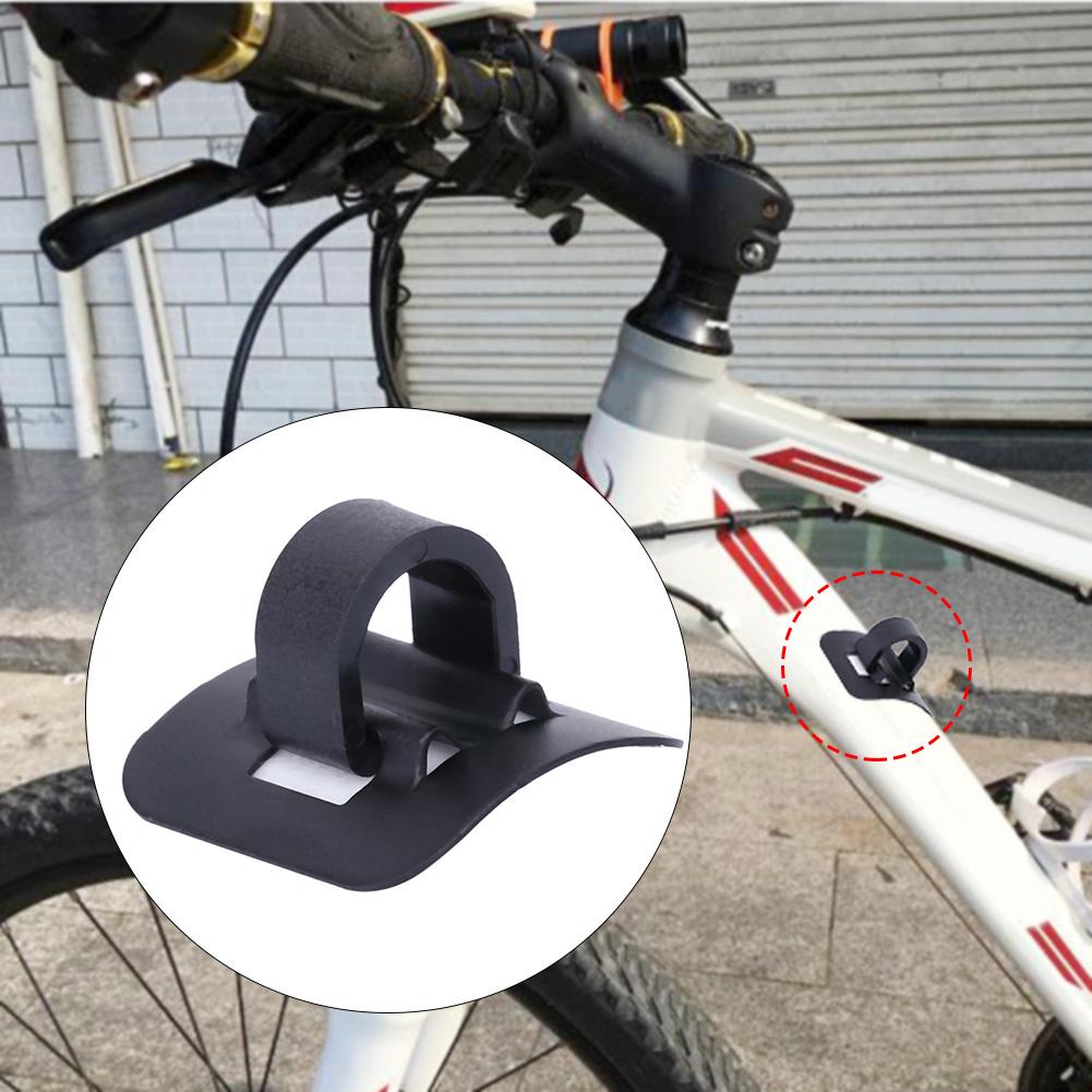 Road Mountain Bike Brake Cable Tube Guide Shifter Adapter Bicycle Frame C Clips (6pcs)