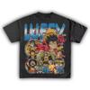 One Piece Monkey D. Luffy Anime Graphic T-shirt, Unisex Pure Cotton Short Sleeve Streetwear Women And Men T-shirt