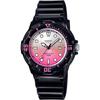 Analog Watch For Girls Gloss Black Pink Metallic Lrw 200h 4ev