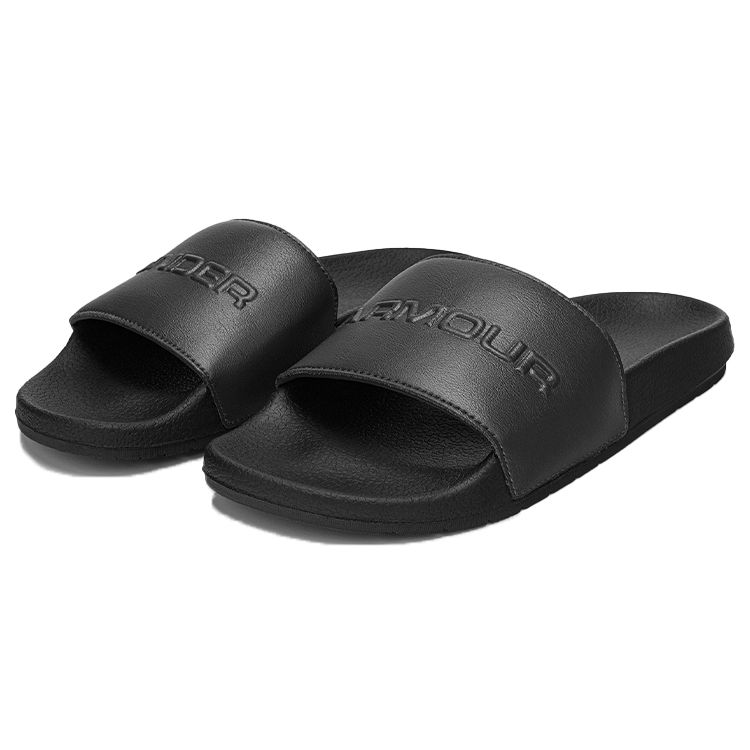 Under Armour Core Remix 2 Simple Casual Slippers Men Footwear Black 3023774-101