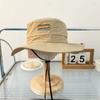 Sombrero de Campamento de Ala Ancha de Moda Secado Rápido Material Delgado Sombrero de Montañismo Protección Solar Resistente a los Rayos UV Gorra de Verano