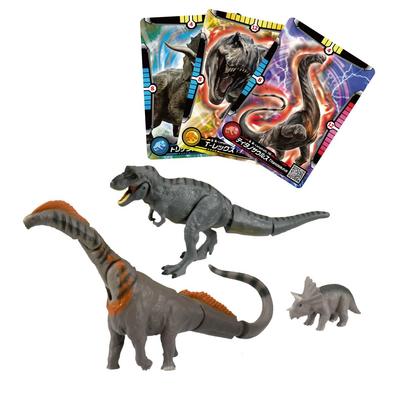 TAKARA TOMY Ania Jurassic World Land Titanosaurus DX Set Animal Dinosaur Toy for Ages 3 and Up