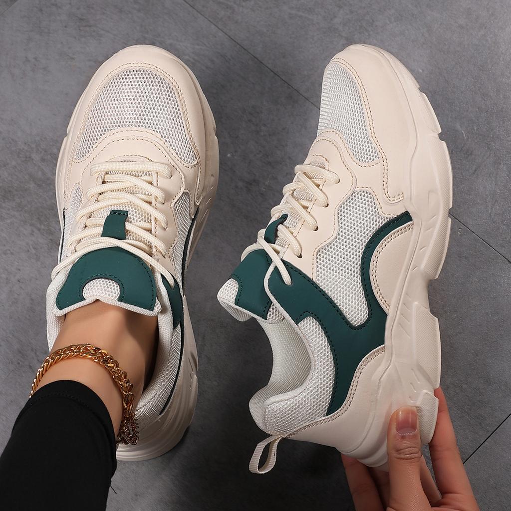 Women's sports pops shoes spring and summer casual lightweight -absorbing running shoes