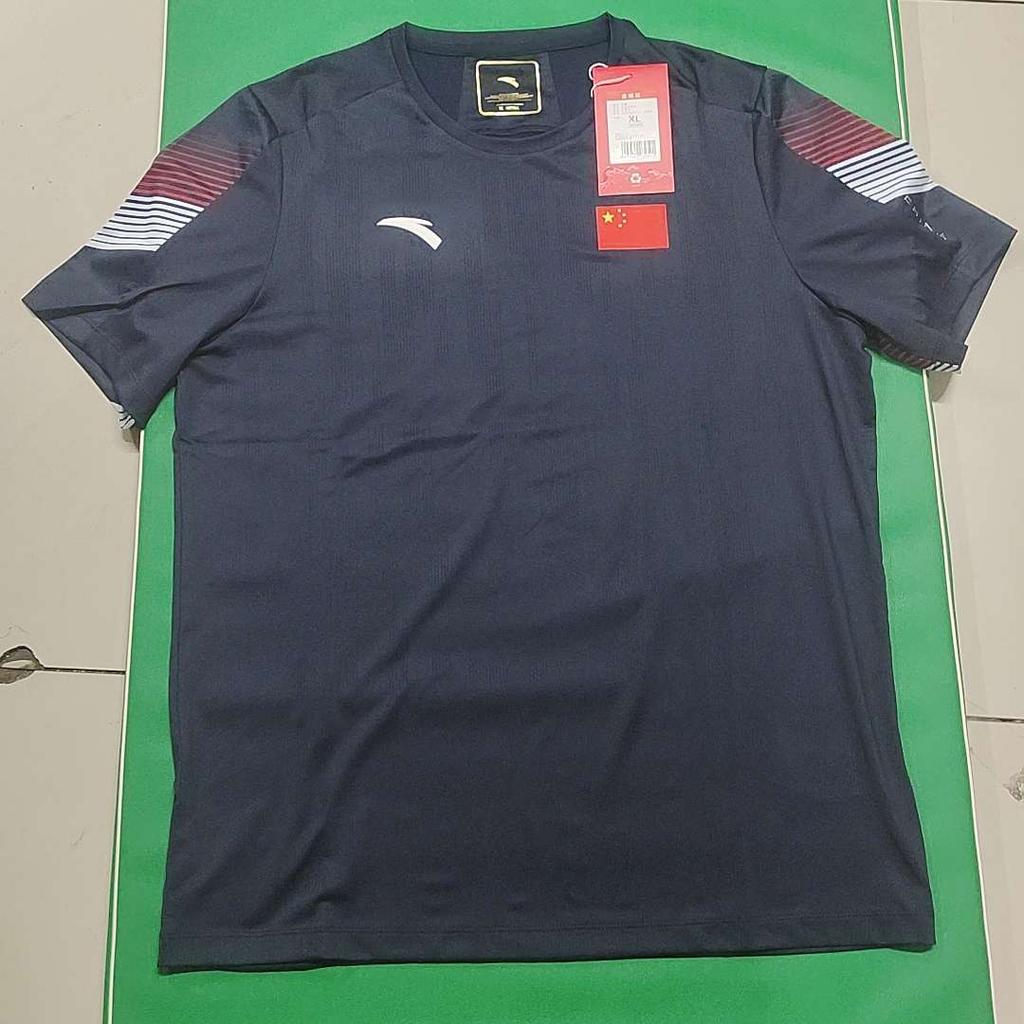 Anta Team Uniform Series Sports Casual Simple Round Neck Pullover Short Sleeve T-Shirt Unisex Tops 452330101-3