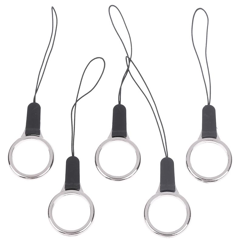 5Pcs High Quality Mobile Phone Finger Ring Holder Lanyard Fashion Smartphone Strap Cell Phone Accessory