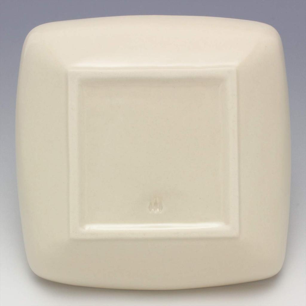 Hasami Ware Kikusho Kiln Fruit Square Bowl, Approx. 17cm, Lemon