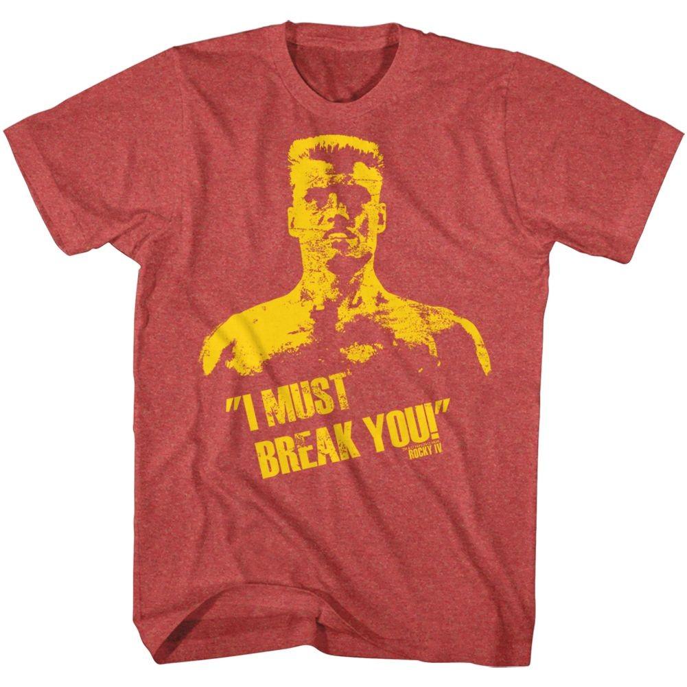 Rocky Break You Movie Shirt XL
