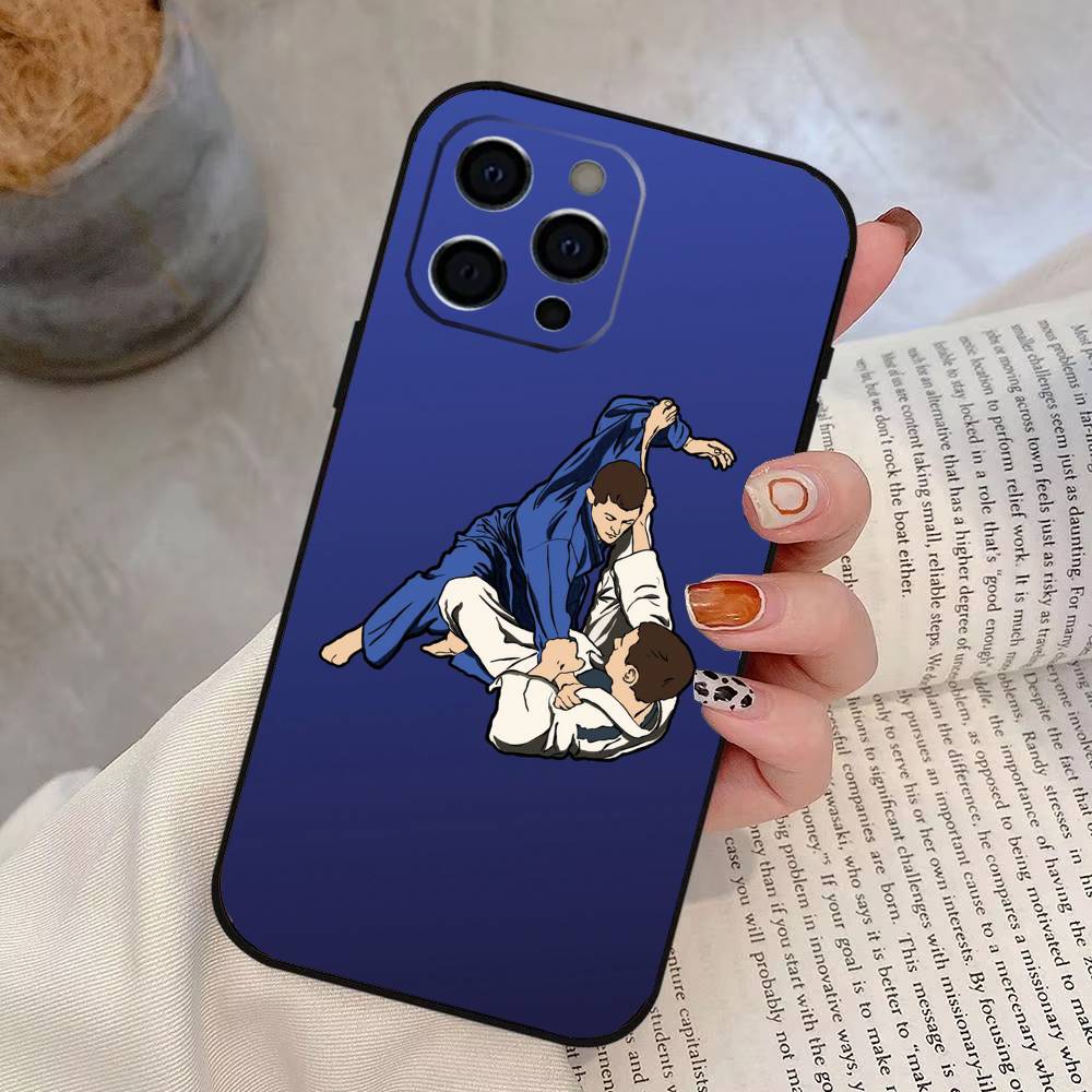 

Jujitsu Judo Phone Case Silicone Soft For IPhone 17 16 15 14 13 12 11 X XR Plus Pro Max Plus iPhone12
