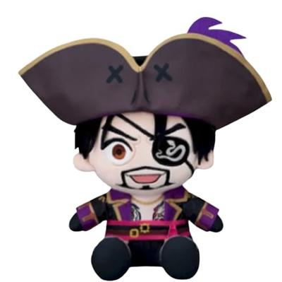 Goro Majima Plush Toy from Yakuza 8 Gaiden: Pirates In Hawaii Medium Plush Toy, Approx. 16 X 14 X 22cm, Single Item: A