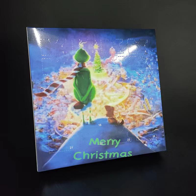 24-Geschenke Halloween Puppen Adventskalender: Weihnachts-Countdown Blind Box