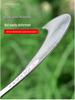 Large Outdoor Manganese Steel Weed Scythe - Long Handle Sickle for Grass Cutting and Corn Harvesting