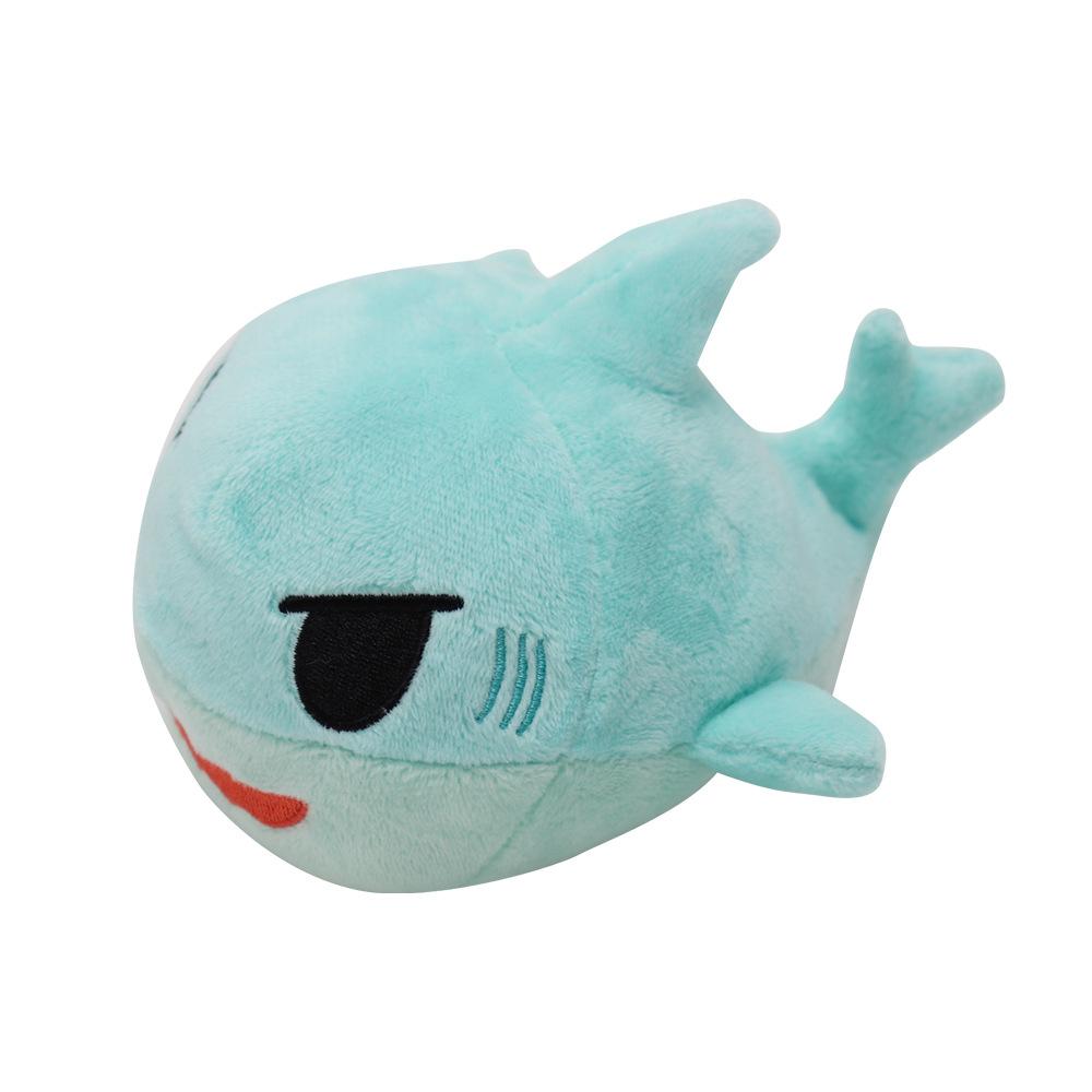 Children's Toys Cute Dolls Angry Overturned Shark Dolls Plush Toys Cartoon Sharks Double-sided Flip