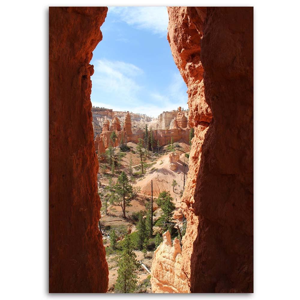 Canvas Print, View of the Rocky Landscape