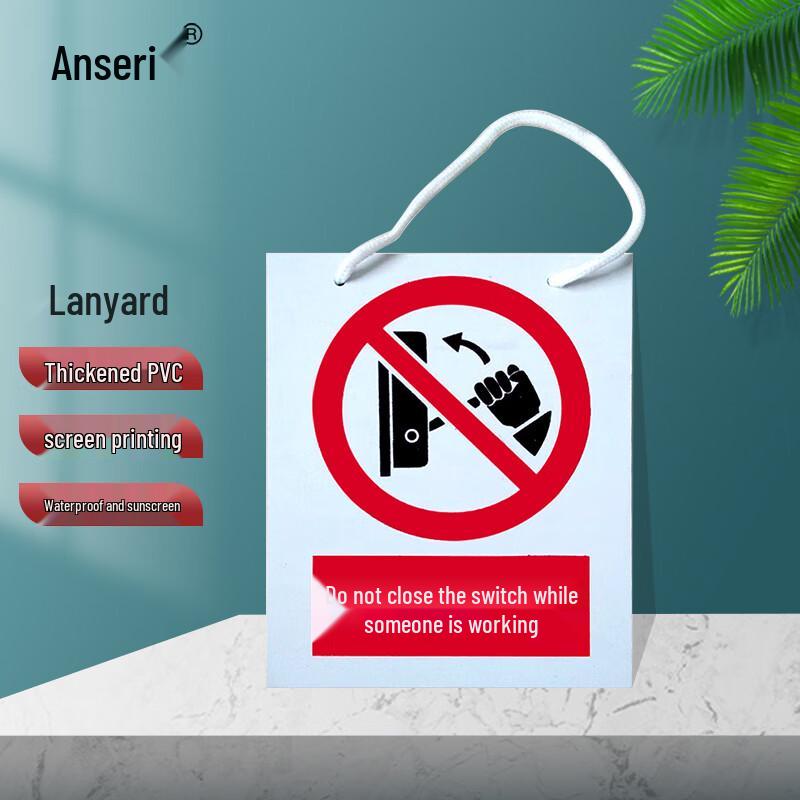 Electrical Safety Warning Sign