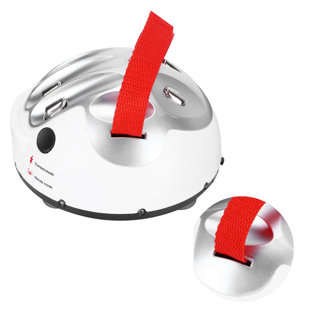 Miniature Electric Shock Heartbeat Lie Detector Toy Tricky Desktop Party Game Toy White