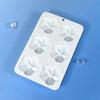 Mousses Cake Decorating Molds Silicone Molds Flower Shape Chocolate Molds Holiday Dessert Cake Baking Tool Nonstick