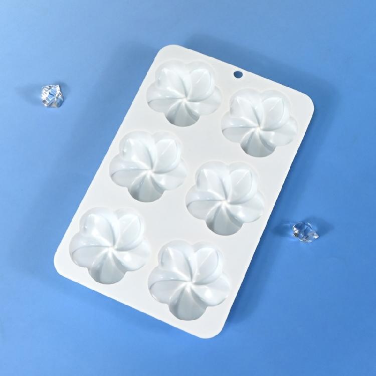 Mousses Cake Decorating Molds Silicone Molds Flower Shape Chocolate Molds Holiday Dessert Cake Baking Tool Nonstick