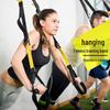 Multifunctional TRX Suspension Training Straps and Resistance Bands for Home Fitness.