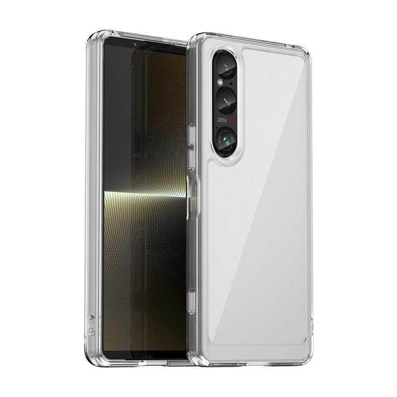 For Sony Xperia 10 VI Case For Xperia 10 VI Cover Colorful Soft Edge Silicone Transparent Shockproof Bumper For Xperia 10 VI
