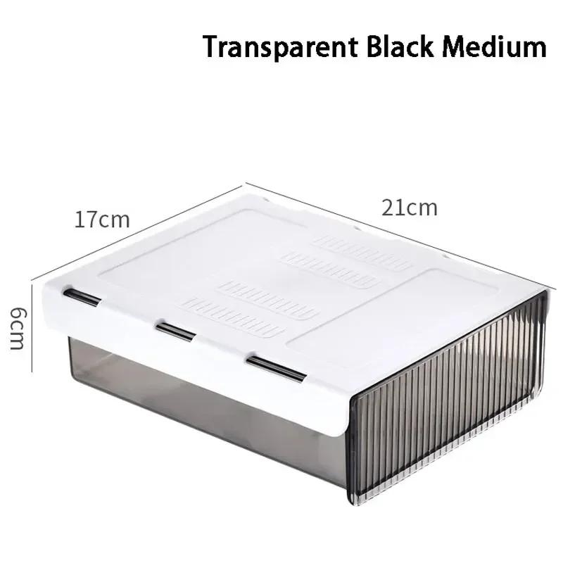 Under Drawer Desk Drawer Organizers Self Slide Out Desk Workspaces for Office Home Adhesive Hidden Desktop Organizer Accessories